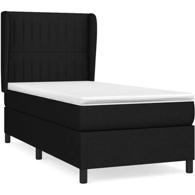 vidaXL Bett - 3128103, Schwarz, 100x200cm - Bett vidaXL Bett - 3128103, Schwarz, 100x200cm - Bett