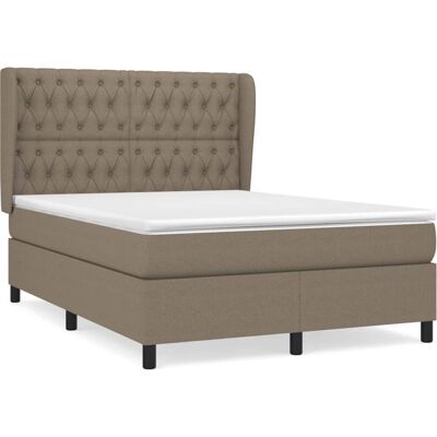 VidaXL Bett mit verstellbarem Kopfteil - Mittelhärte, 140x190cm VidaXL Bett mit verstellbarem Kopfteil - Mittelhärte, 140x190cm