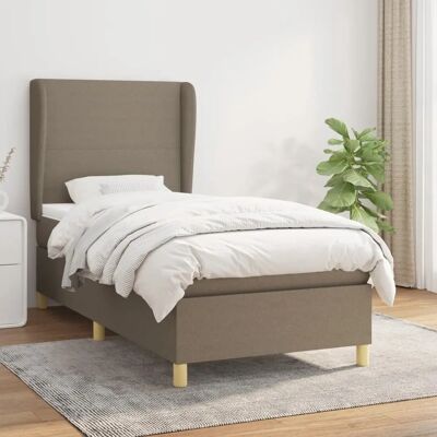 Jinlefu Grijs Taupe 90x190 Bed - Ondersteuning & Comfort Jinlefu Grijs Taupe 90x190 Bed - Ondersteuning & Comfort