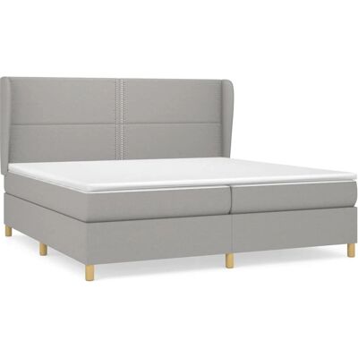 vidaXL 45663 Hellgraues Bett - Bett vidaXL 45663 Hellgraues Bett - Bett