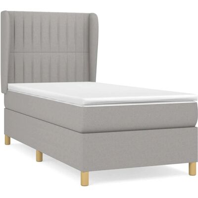 VidaXL Bed - Lichtgrijs VidaXL Bed - Lichtgrijs