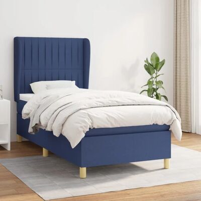vidaXL Bett mit verstellbarem Kopfteil und Taschenfederkernmatratze vidaXL Bett mit verstellbarem Kopfteil und Taschenfederkernmatratze
