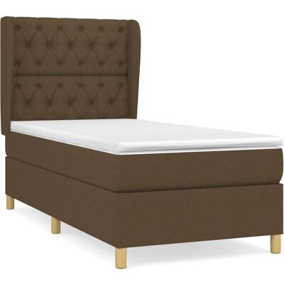VidaXL 3128720 Bett - Taschenfederkern - Dunkelbraun - Bett VidaXL 3128720 Bett - Taschenfederkern - Dunkelbraun - Bett