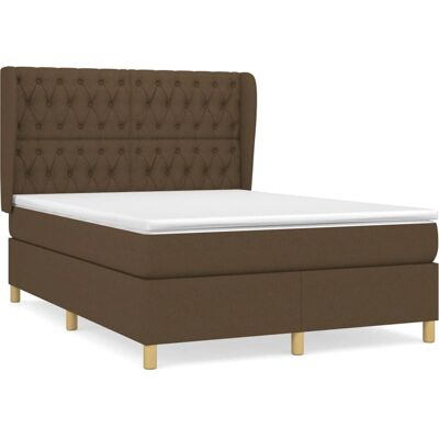 vidaXL Bett mit verstellbarem Kopfteil - Langlebiger Stoff & Taschenfederkern vidaXL Bett mit verstellbarem Kopfteil - Langlebiger Stoff & Taschenfederkern