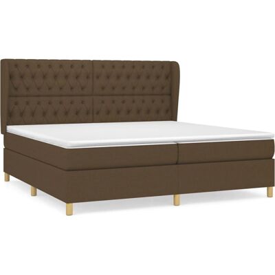 VidaXL 3128792 Dunkelbraunes Bett - Unterstützung & Komfort VidaXL 3128792 Dunkelbraunes Bett - Unterstützung & Komfort