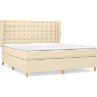 VidaXL 3128858 Bett - Taschenfeder, Creme, 160x200cm VidaXL 3128858 Bett - Taschenfeder, Creme, 160x200cm