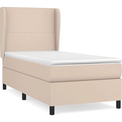 VidaXL Bett - Braun - Doppelbett - Matratze & Bettgestell VidaXL Bett - Braun - Doppelbett - Matratze & Bettgestell