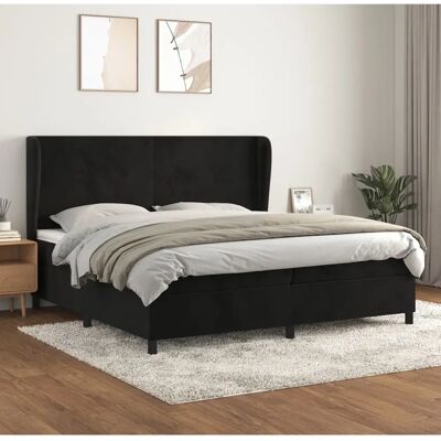 MAISONCHIC 200x200cm Samtbetten - Bettgestell & Matratze MAISONCHIC 200x200cm Samtbetten - Bettgestell & Matratze