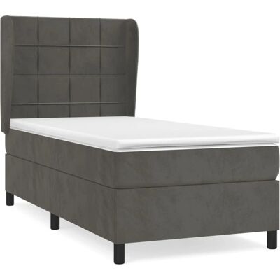 vidaXL 3129214 Bett - Samt, Verstellbares Kopfteil, Taschenfederkernmatratze - Bett vidaXL 3129214 Bett - Samt, Verstellbares Kopfteil, Taschenfederkernmatratze - Bett
