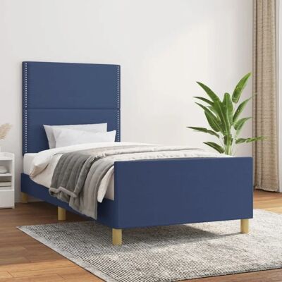 VastBlue Bettgestell mit Kopfteil - Für 90x190 cm Matratze VastBlue Bettgestell mit Kopfteil - Für 90x190 cm Matratze