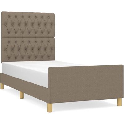 VidaXL Bettgestell - Höhenverstellbares Kopfteil - Stützbeine - 100x200cm VidaXL Bettgestell - Höhenverstellbares Kopfteil - Stützbeine - 100x200cm