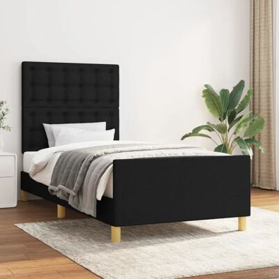 Maisonchic Bettgestell mit verstellbarem Kopfteil - Für 100x200 cm Matratze Maisonchic Bettgestell mit verstellbarem Kopfteil - Für 100x200 cm Matratze