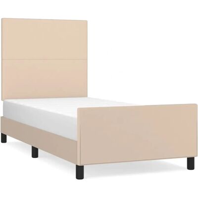 vidaXL 3125438 Bettgestell - Verstellbares Kopfteil - 100x200 cm - Bettgestell vidaXL 3125438 Bettgestell - Verstellbares Kopfteil - 100x200 cm - Bettgestell