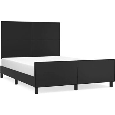 VidaXL Bettgestell - Verstellbar Schwarz Modernes Design VidaXL Bettgestell - Verstellbar Schwarz Modernes Design