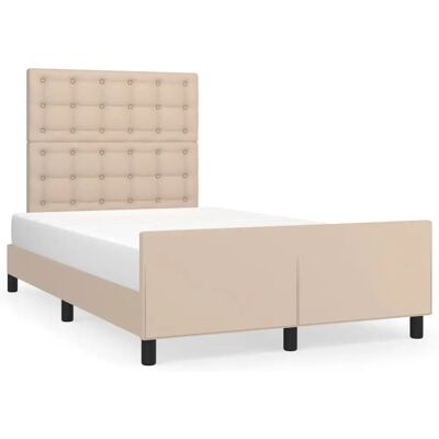 vidaXL Bettgestell mit Kopfteil - Verstellbar - Kunstleder - 180x200cm vidaXL Bettgestell mit Kopfteil - Verstellbar - Kunstleder - 180x200cm