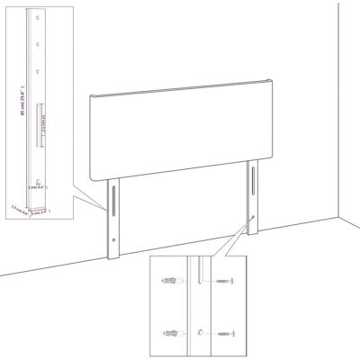 Maisonchic Samtbettrahmen mit verstellbarem Kopfteil - Bettart Maisonchic Samtbettrahmen mit verstellbarem Kopfteil - Bettart
