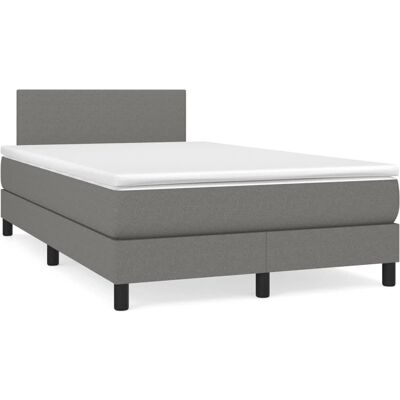 vidaXL Bett mit verstellbarem Kopfteil - 120x200cm - Bett vidaXL Bett mit verstellbarem Kopfteil - 120x200cm - Bett
