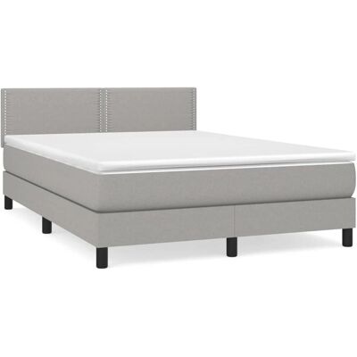 VidaXL 3139977 Bett - Hellgrau - Bett VidaXL 3139977 Bett - Hellgrau - Bett