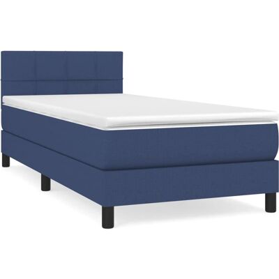 vidaXL Bett - Blau - 80x200 cm - Bett vidaXL Bett - Blau - 80x200 cm - Bett