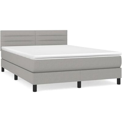 VidaXL Bett mit Matratze 203x160 cm - Bett VidaXL Bett mit Matratze 203x160 cm - Bett