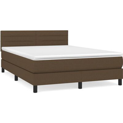 VidaXL Bett mit verstellbarem Kopfteil - Mittelfest VidaXL Bett mit verstellbarem Kopfteil - Mittelfest