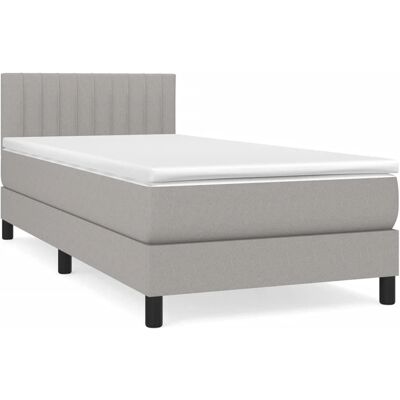 vidaXL 3140201 Hellgraues Bett - Bett vidaXL 3140201 Hellgraues Bett - Bett