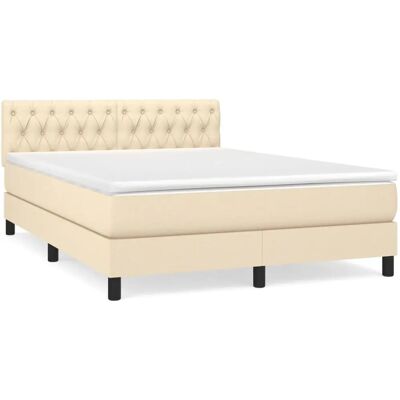 VidaXL Bett - Creme - Mittfäste - 3140294 VidaXL Bett - Creme - Mittfäste - 3140294