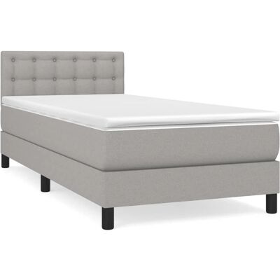 vidaXL 3140337 Cama - Cabecero ajustable, Colchón de muelles ensacados - Cama vidaXL 3140337 Cama - Cabecero ajustable, Colchón de muelles ensacados - Cama