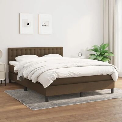 Maisonchic Dunkelbraunes Bett mit verstellbarem Kopfteil - Bett Maisonchic Dunkelbraunes Bett mit verstellbarem Kopfteil - Bett
