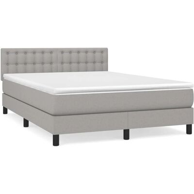 vidaXL Bett mit verstellbarem Kopfteil - Hochwertige Taschenfederkernmatratze vidaXL Bett mit verstellbarem Kopfteil - Hochwertige Taschenfederkernmatratze