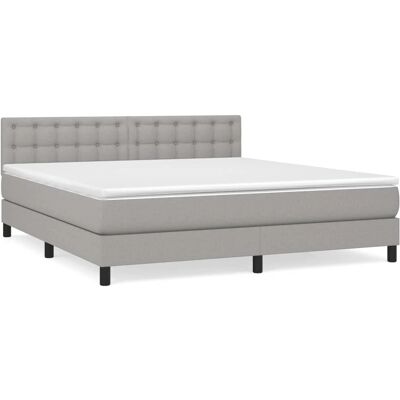 vidaXL 3140393 Bett - Unterstützung, Verstellbares Kopfteil, Taschenfederkernmatratze vidaXL 3140393 Bett - Unterstützung, Verstellbares Kopfteil, Taschenfederkernmatratze