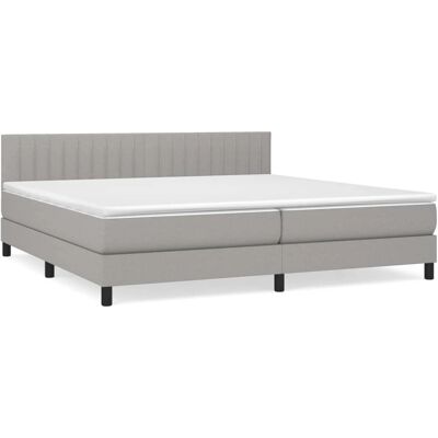 vidaXL Boxspringbett mit Matratze - Bett vidaXL Boxspringbett mit Matratze - Bett