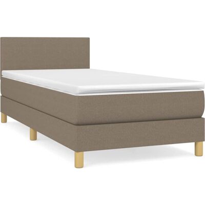 vidaXL 3140413 Bett - Unterstützung, Langlebiger Stoff, Verstellbares Kopfteil vidaXL 3140413 Bett - Unterstützung, Langlebiger Stoff, Verstellbares Kopfteil
