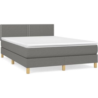 vidaXL Bett mit verstellbarem Kopfteil - Bett vidaXL Bett mit verstellbarem Kopfteil - Bett