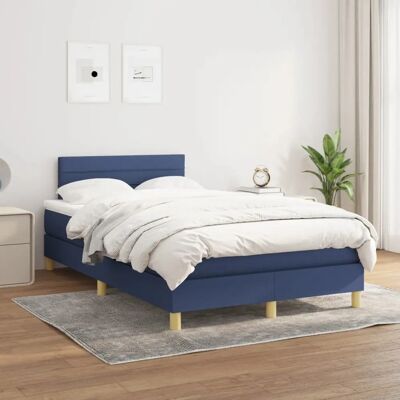 MAISONCHIC - Bett mit Taschenfederkernmatratze - Modernes Blaues Bett MAISONCHIC - Bett mit Taschenfederkernmatratze - Modernes Blaues Bett