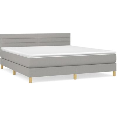 VidaXL Modell 3140713 Hellgraues Bett VidaXL Modell 3140713 Hellgraues Bett