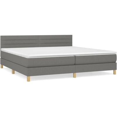 vidaXL 18904 Bett - Matratze, Dunkelgrau, 200x200 cm vidaXL 18904 Bett - Matratze, Dunkelgrau, 200x200 cm
