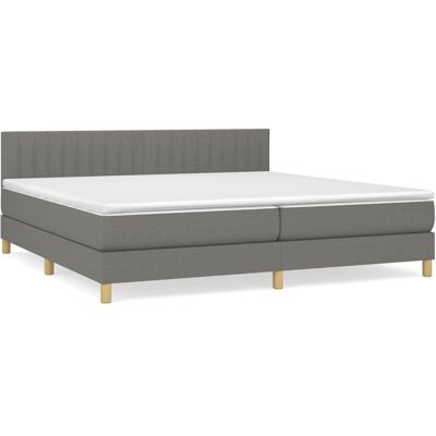 VidaXL 3140802 Bett - Robuster Stoff, Verstellbare Kopfteil, Taschenfederkern VidaXL 3140802 Bett - Robuster Stoff, Verstellbare Kopfteil, Taschenfederkern