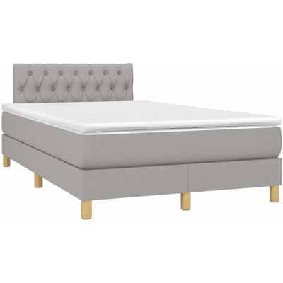 VidaXL Bett - Hellgrau VidaXL Bett - Hellgrau