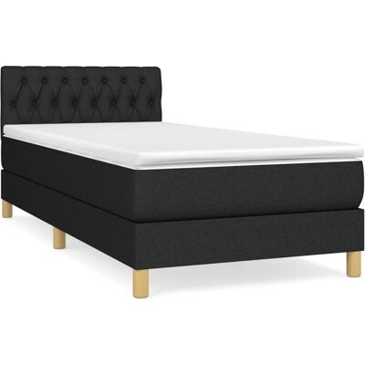 vidaXL Knopfhe Bett - Verstellbares Kopfteil - Taschenfederkernmatratze - Mittelfeste Unterstützung - Atmungsaktives Bezug vidaXL Knopfhe Bett - Verstellbares Kopfteil - Taschenfederkernmatratze - Mittelfeste Unterstützung - Atmungsaktives Bezug