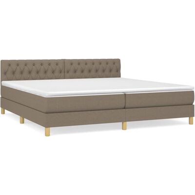 VidaXL Bett - Graubraun - Bett VidaXL Bett - Graubraun - Bett