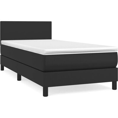 vidaXL Bett - Schwarz - Unterstützung & Komfort vidaXL Bett - Schwarz - Unterstützung & Komfort