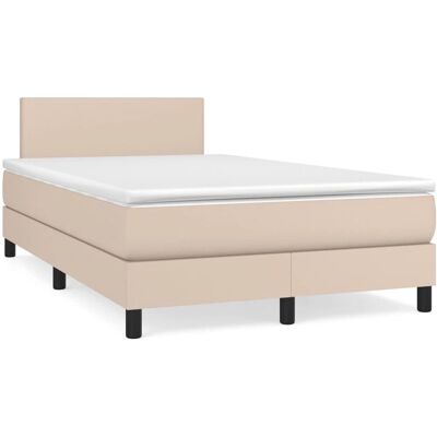 vidaXL Bett mit Verstellbarem Kopfteil - Langlebiges Kunstleder - Mittelfest vidaXL Bett mit Verstellbarem Kopfteil - Langlebiges Kunstleder - Mittelfest