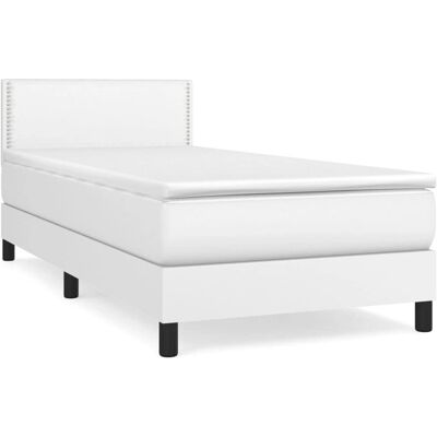 vidaXL Einzelbett mit Taschenfederkernmatratze - Bett vidaXL Einzelbett mit Taschenfederkernmatratze - Bett