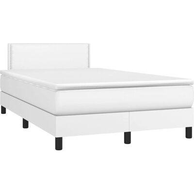 vidaXL Bett mit Verstellbarem Kopfteil - Langlebiges Kunstleder - 120x200 cm vidaXL Bett mit Verstellbarem Kopfteil - Langlebiges Kunstleder - 120x200 cm