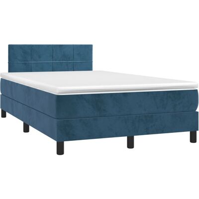 VidaXL 3141297 Bett - Samt, Verstellbares Kopfteil, Taschenfederkernmatratze - Bett VidaXL 3141297 Bett - Samt, Verstellbares Kopfteil, Taschenfederkernmatratze - Bett
