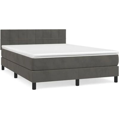 vidaXL Bett mit Verstellbarem Kopfteil - Bett vidaXL Bett mit Verstellbarem Kopfteil - Bett