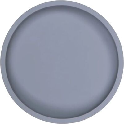 Piatto in Silicone Dusty Blue di Tryco - Piatto per Bambini Piatto in Silicone Dusty Blue di Tryco - Piatto per Bambini