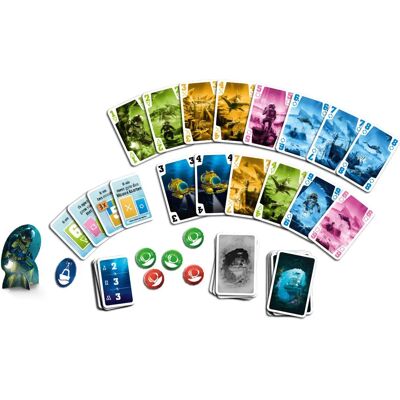 999Games De Crew Missie Diepzee Kaartspel - Multi kleuren 999Games De Crew Missie Diepzee Kaartspel - Multi kleuren