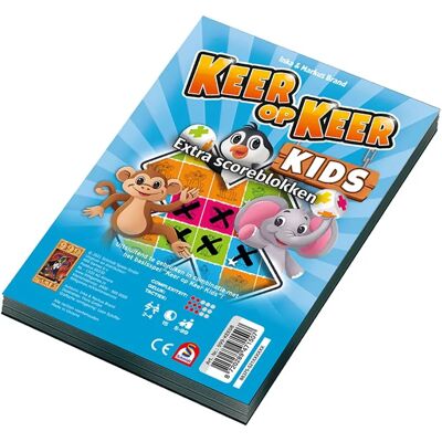 999Games Keer op Keer Kids Scoreblokken - Bordspel 999Games Keer op Keer Kids Scoreblokken - Bordspel